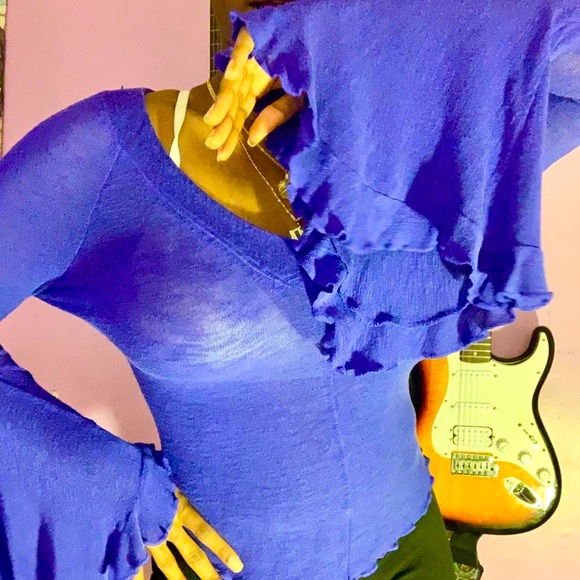 Free People Tops - Free People Bell Sleeve Knit Top